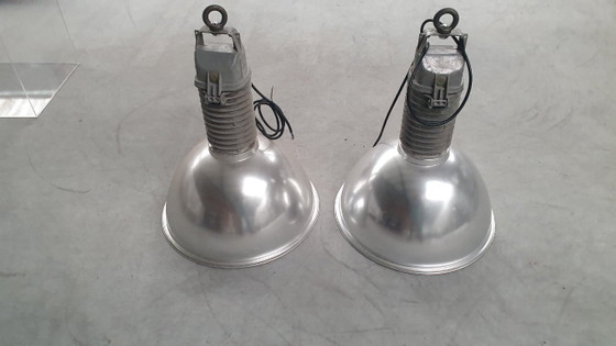 Image 1 of 2x Philips industrial vintage factory lamp retro design XL