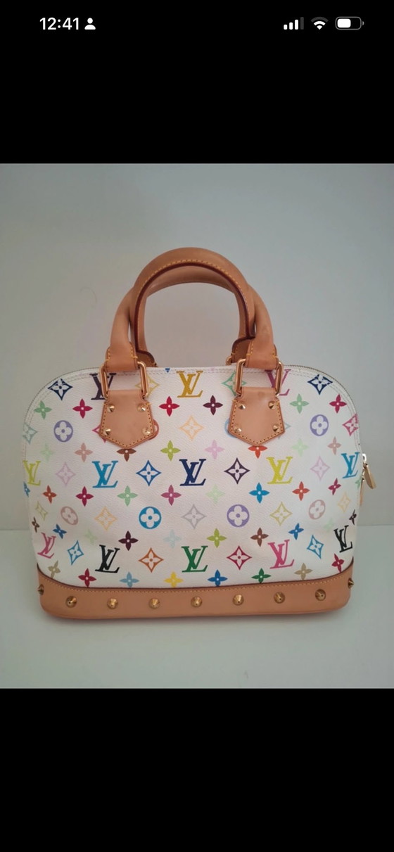 Alma Pm murakami – Louis Vuitton, Henkeltaschen, Leder, Metall (photo 2 of 15)