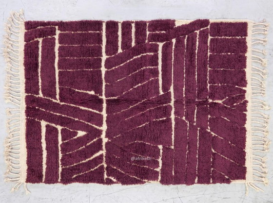 Luxe handgemaakt Berber vloerkleed 200/300cm – Vloerkleden en tapijten, Wool (photo 2 of 8)
