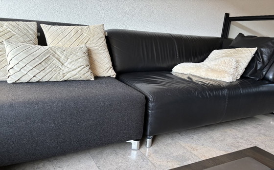 Image 1 of Leolux Faya Lobi Element chair/sofa – gray felt