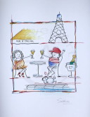 Schlote, Wilhelm - Paris - Handsigniert - Giclee