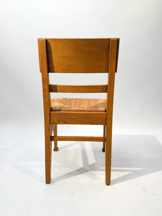 Image 1 of Set di 4 sedie in stile Art Déco/Modernismo olandese