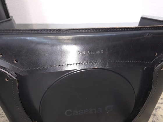 Image 1 of 6x Cassina Cab Stühle Lederstühle Sessel Bellini