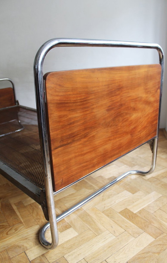 Image 1 of Pair of 1930s Modernist beds