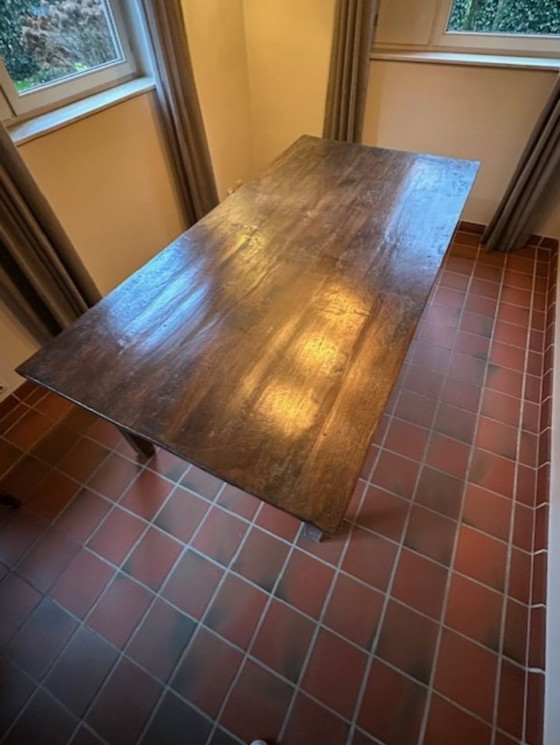 Image 1 of Koloniale tafel voor 8 personen (10 indien 2 op kop)