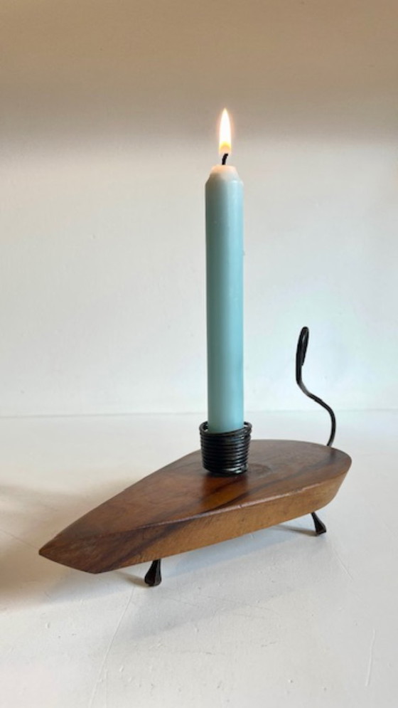 Image 1 of Vintage Brutalist Candlestick