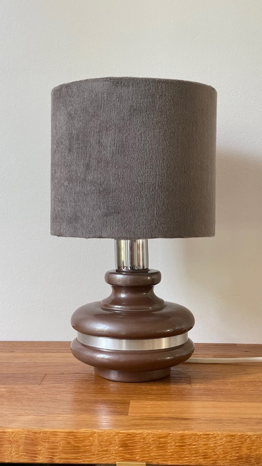 Lamp met rand, jaren 70