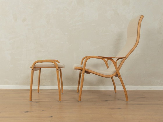 Image 1 of Fauteuil LAMINO avec tabouret, Yngve Ekström