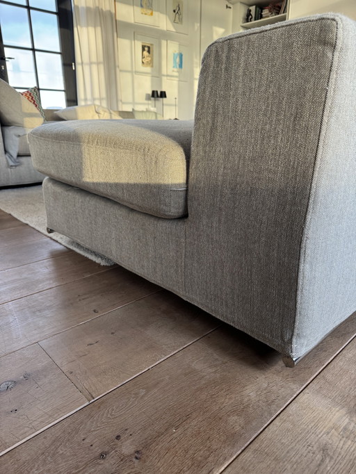 Divani zetel (1 di 2) incontrato di zonder kussens 