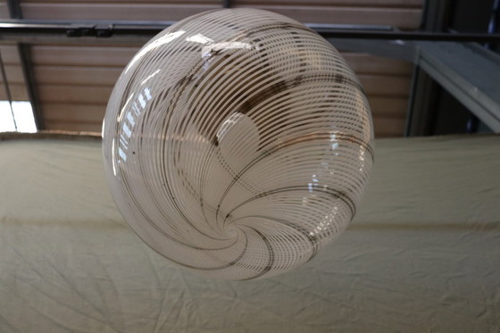 Image 1 of Murano-Glaskugel-Kronleuchter aus den 1970er Jahren