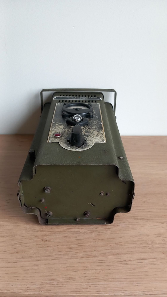 Rare Vintage Philips Car Fault Finder (1950) – Industrial Object – Decorative Objects, Iron, Metal (photo 6 of 7)