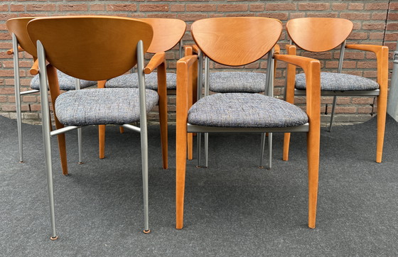 Image 1 of 6 x Memphis Style Stühle