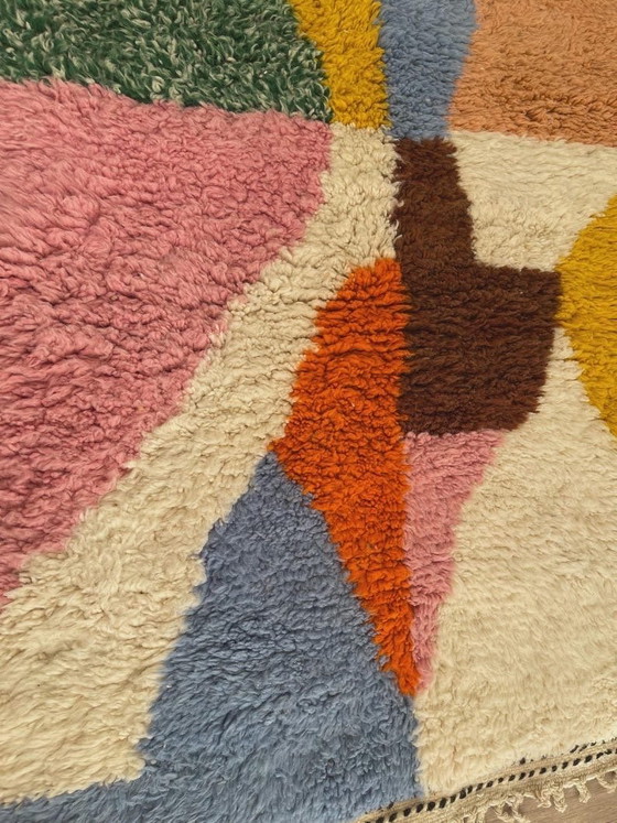 Image 1 of Tapis berbère beni ouraine traditionnel länge 150/350 cm