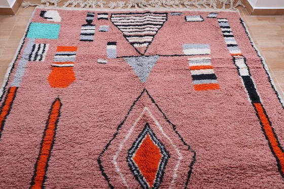 Tapis berbère marocain 200cm x 300cm – Wool, Cotton (photo 6 of 9)