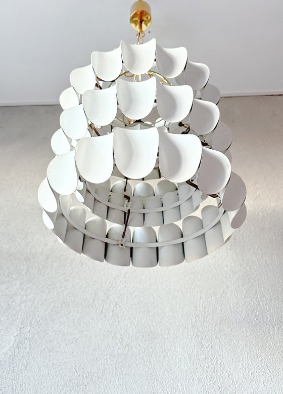 Image 1 of Lampe à suspension vintage Temde Leuchten