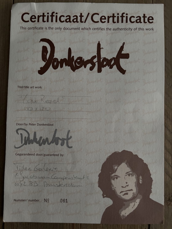 Lou Reed Porträt Gemälde - Donkersloot – Gemälde & Zeichnungen, Canvas, Wood (photo 3 of 6)