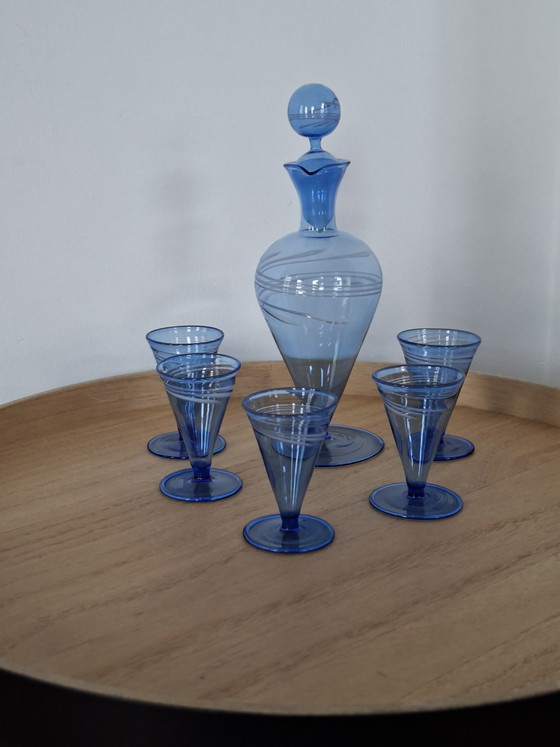 Image 1 of Unieke Art Deco Bimini Likeurset – Fritz Lampl – Zeer goed – Vederlicht
