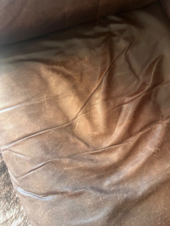 Vintage De Sede DS-76 Sofa Bed Brown Leather – 2 seaters (photo 6 of 13)