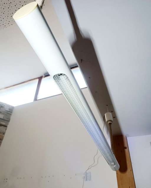 Paire de lampes industrielles suspendues par Massive 1980s