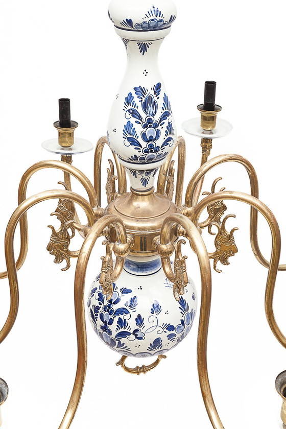 Image 1 of Lámpara de araña holandesa de 8 luces