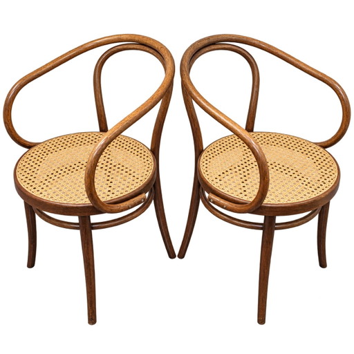 Pair of Thonet B9/209 Armchairs No. 209 – Radomsko, 1960s