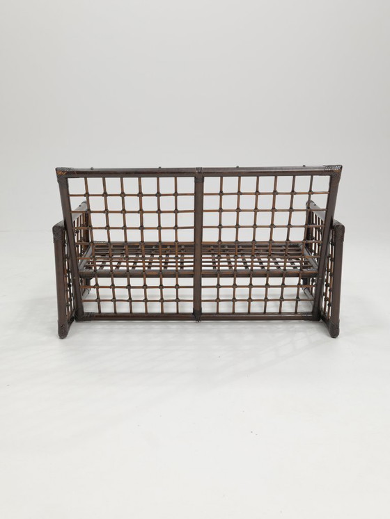 Image 1 of Afra & Tobia Scarpa Pair of 'Basilan' Series Sofa for B&B Italia,Italy 1970s