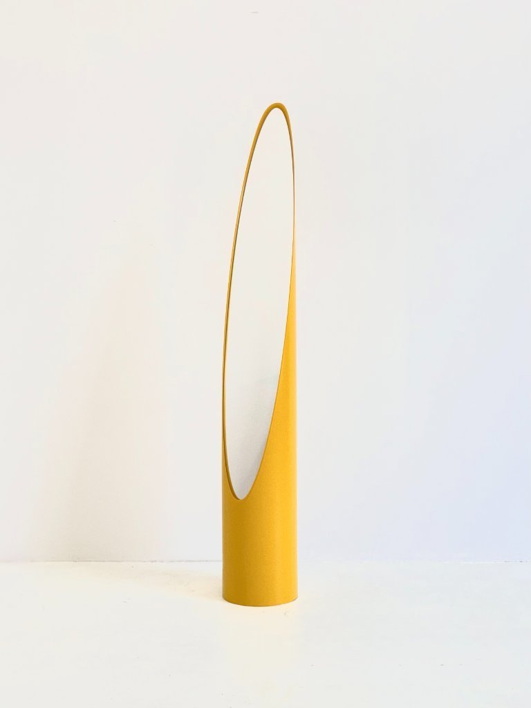 Unghia mirror yellow by Rodolfo Bonetto Lipstick mirror | €600