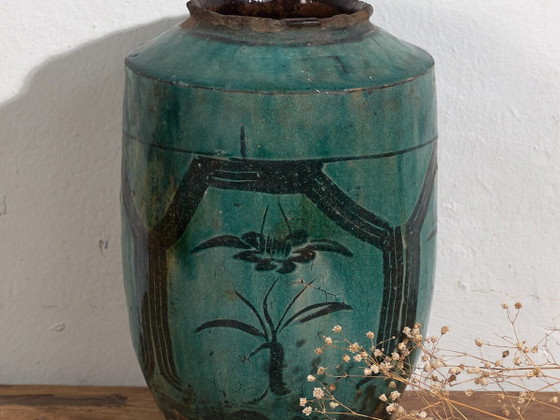 Vase antique couleur jade (c.1820) #29 (photo 2 of 40)
