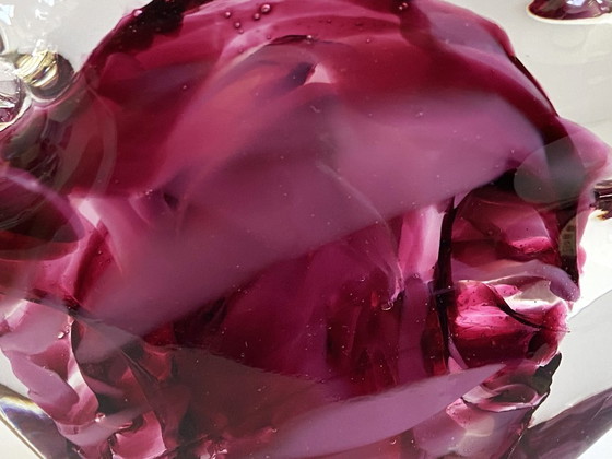 Image 1 of Escultura Sujeto Figura Conejo Zoomorfo en Vidrio Hecho en Malta Mdina Arte Decorativo