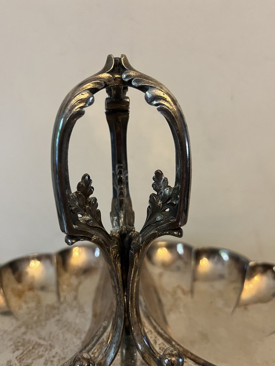 Image 1 of Orfèvrerie Gallia Luis XV dragoir plateado