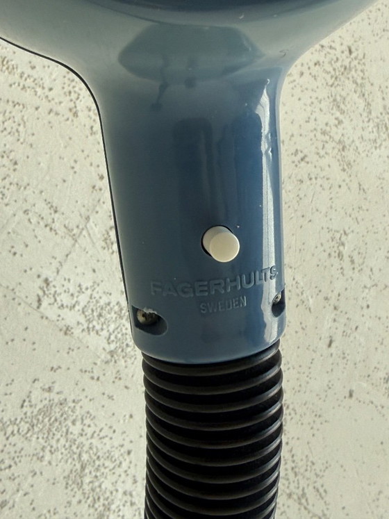 Image 1 of Vintage Fagerhults Sweden Floor Lamp Model 'Cobra' Turquoise