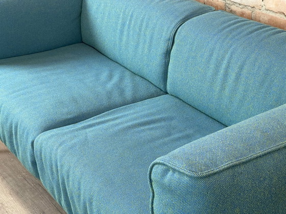 Image 1 of Arper Sean 2-seater green-blue