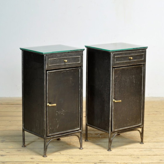 Image 1 of Set nightstands, 1900’s