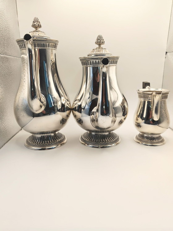 Magnificent and rare Christofle hot beverage service – Table accessories, Silver (photo 14 of 15)