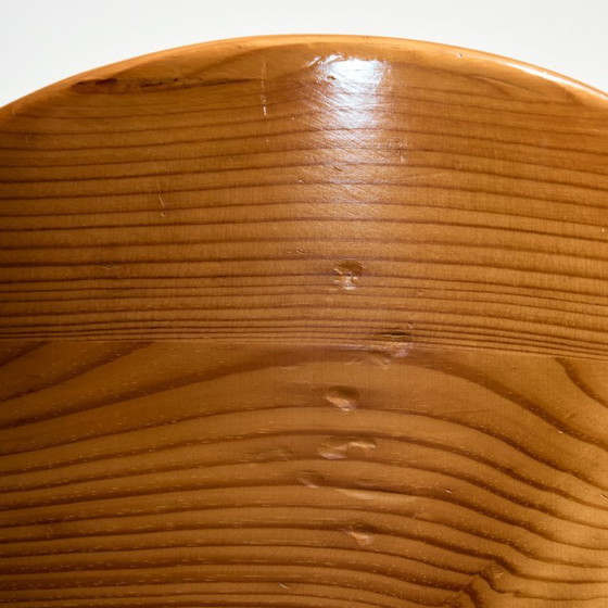 Image 1 of MK10156 Esstischgarnitur aus Kiefernholz von Rainer Daumiller für Hirtshals Savvaerk, 5er-Set