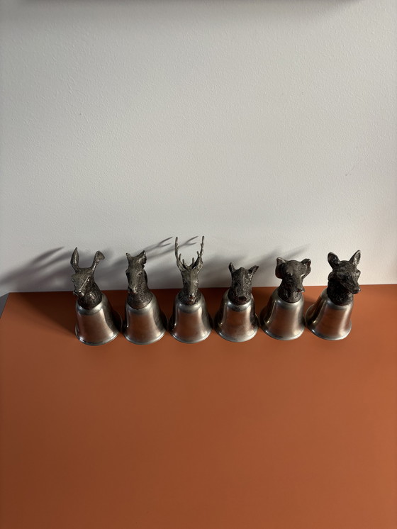 Image 1 of Tazze vintage Mauro Manetti Italia argentate