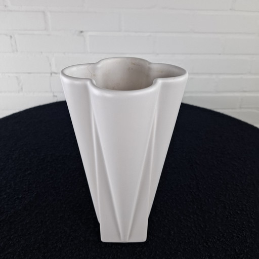 Vintage vase Flora ceramic white Jeroen Bechtold