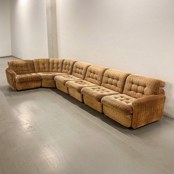 Image 1 of Vintage modulaire elementenbank – jaren 70 - Mid Century Modern