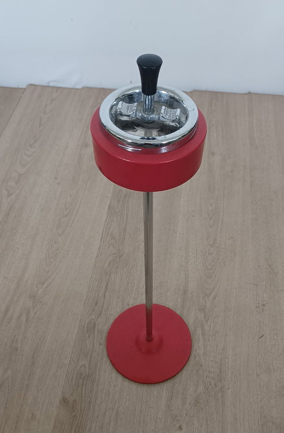 Posacenere da terra Vintage Space Age – Oggetti decorativi, Metal, Plastic (photo 3 of 8)
