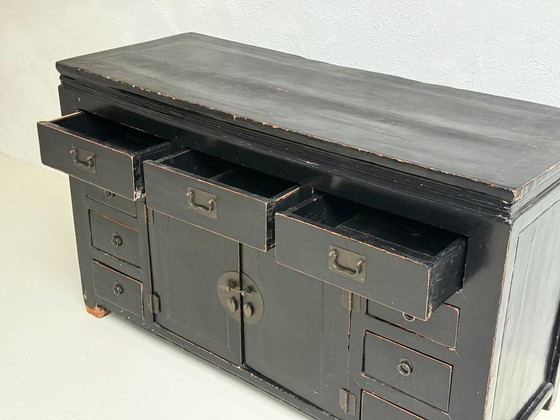 Image 1 of Antique Chinese Sideboard | 9 Drawers