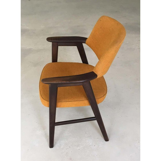 Image 1 of Vintage Desk Chair in Tanned Oak Erik Kirkegaard Danish 1960s