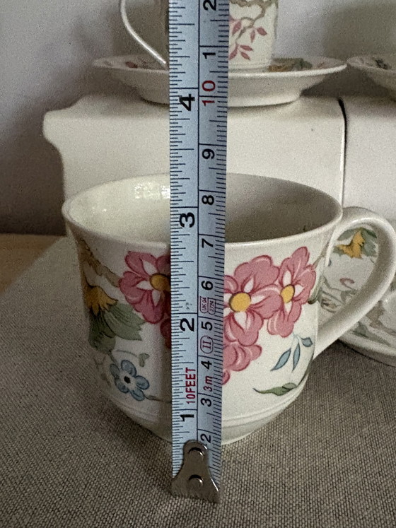 Villeroy & Boch Chinz Tassen und Untertassen 3x – Geschirr, Porcelain (photo 6 of 9)