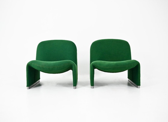 Image 1 of Alky Chairs by Giancarlo Piretti for Anonima Castelli, 1970s, Set of 2