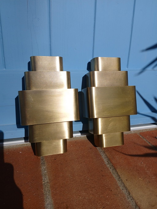 Wandleuchten – wandlampen, Metal