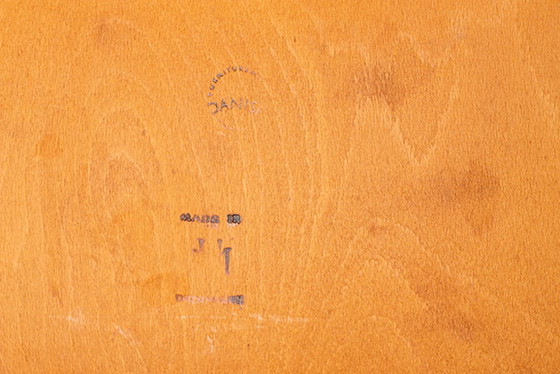 Image 1 of Satz von 6 dänischen Stühlen aus Teak und Skai, Modell 16 von Johannes Andersen für Uldum Møbelfabrik 1965.