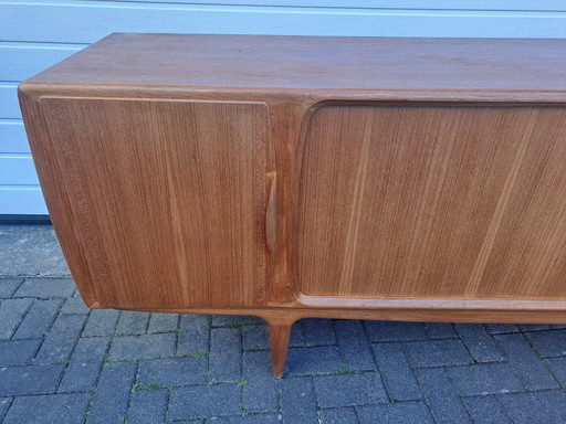 Vintage teak sideboard Johannes Andersen for Uldum Denmark 60s