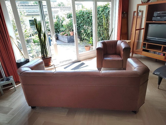 Canapé de Josef Hoffmann, Palais Stoclet – Canapés 3 places, Leather (photo 5 of 6)
