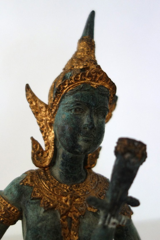 Statua in bronzo musicista divinità thailandese – Sculture (photo 7 of 13)