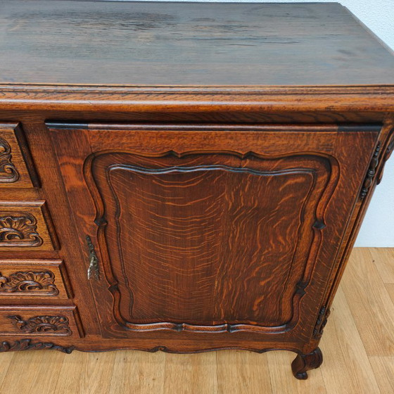 Image 1 of Vintage Louis XV wandkast buffetkast dressoir ladekast