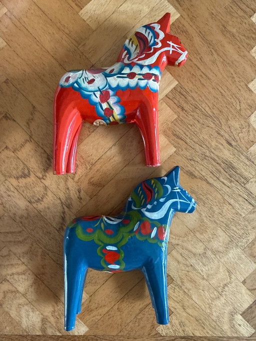 Nils Olsson caballos de madera Dala